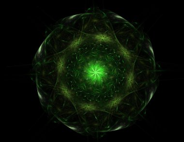 oluşturulan renkli şekiller