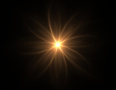 Temel parçacıklar serisi. Nükleer fizik ve grafik tasarımı konularında soyut fraktal formların etkileşimi.