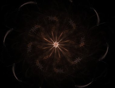 koyu arka plan beyaz bir toz bulutu soyut tasarım