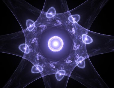 oluşturulan renkli şekiller