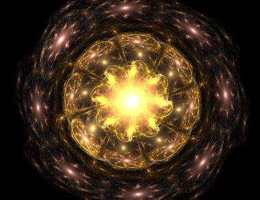 Sci fi fütüristik kullanıcı arabirimi. soyut illüstrasyon.