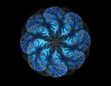 oluşturulan renkli şekiller