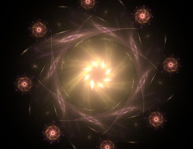 koyu arka plan beyaz bir toz bulutu soyut tasarım