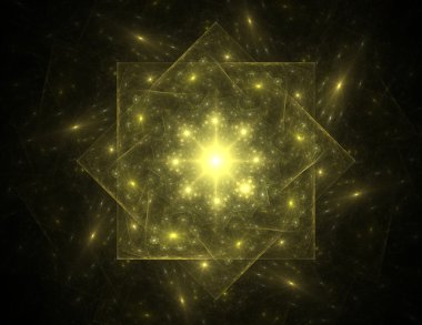 oluşturulan renkli şekiller