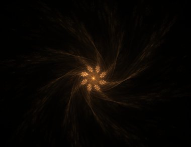 oluşturulan renkli şekiller