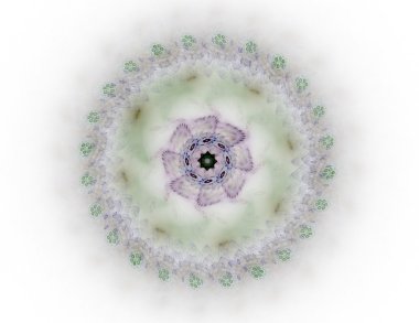 Soyut fraktal enkaz, yaratıcı grafik tasarım için dijital sanat