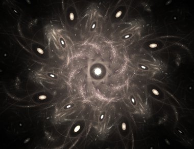 koyu arka plan beyaz bir toz bulutu soyut tasarım