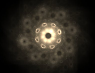 oluşturulan renkli şekiller