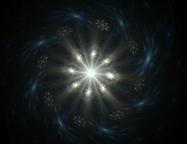 oluşturulan renkli şekiller