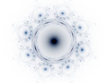 fraktal öğeleri serisi. fraktal şekil ve renk sanat yaratıcılık hayal s mecazi ilişki ile kompozisyon