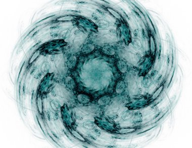 oluşturulan renkli şekiller