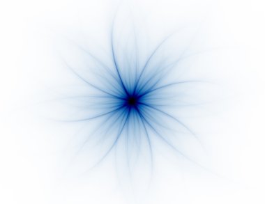 Temel parçacıklar serisi. Nükleer fizik ve grafik tasarımı konularında soyut fraktal formların etkileşimi.