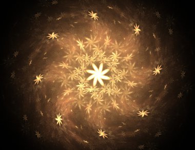 koyu arka plan beyaz bir toz bulutu soyut tasarım