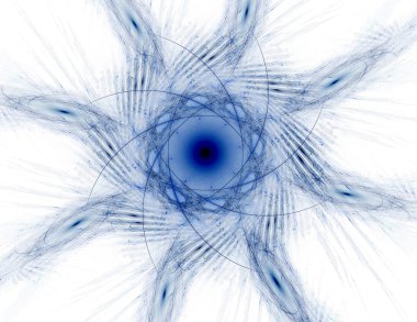 fraktal öğeleri serisi. fraktal şekil ve renk sanat yaratıcılık hayal s mecazi ilişki ile kompozisyon