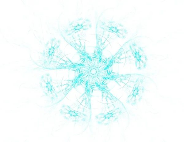 Πολύχρωμο fractal λάμψη, ψηφιακά έργα τέχνης για δημιουργική γραφικό — Φωτογραφία Αρχείου