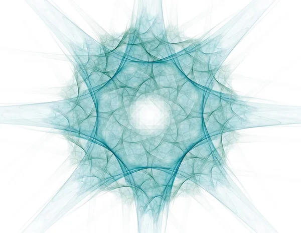 Anéis fractais coloridos, arte digital — Fotografia de Stock