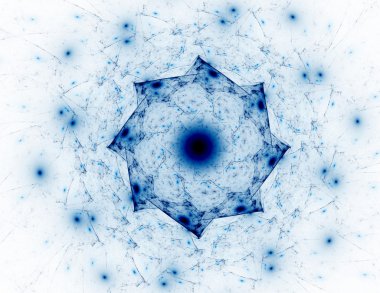 fraktal öğeleri serisi. fraktal şekil ve renk sanat yaratıcılık hayal s mecazi ilişki ile kompozisyon