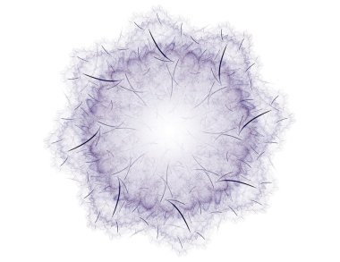 renkli fraktal Yüzükler, dijital sanat