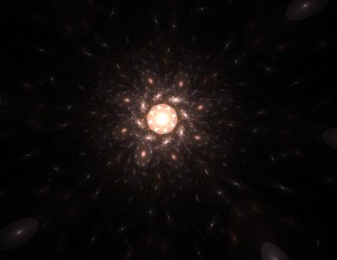 koyu arka plan beyaz bir toz bulutu soyut tasarım