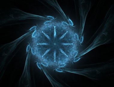 Sci-Fi fütüristik kullanıcı arabirimi. Soyut illüstrasyon.