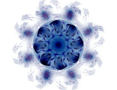 oluşturulan renkli şekiller