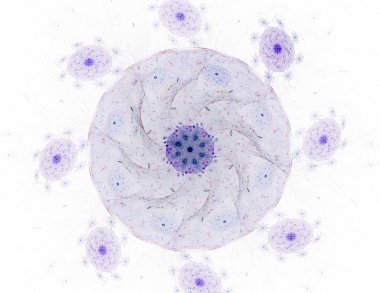 oluşturulan renkli şekiller