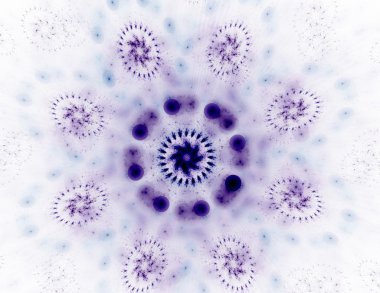 oluşturulan renkli şekiller