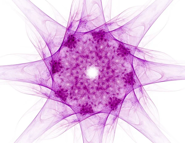 fractal radial pattern on the subject of science, technology and design