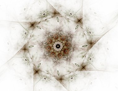 oluşturulan renkli şekiller