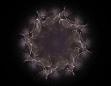 oluşturulan renkli şekiller