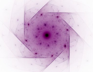 Bilim, teknoloji ve tasarım konularında fraktal radyal desen