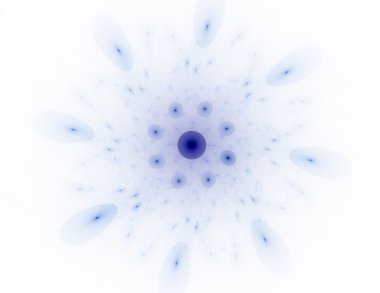 koyu arka plan beyaz bir toz bulutu soyut tasarım