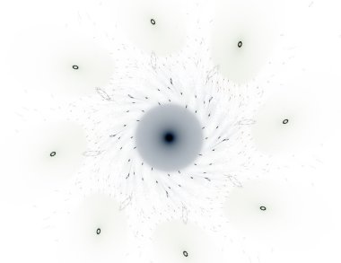 koyu arka plan beyaz bir toz bulutu soyut tasarım