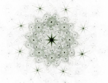 fraktal seri çekim serisi. Bilim, teknoloji ve tasarım konusunda patlama Interplay in fractal Radyal desen