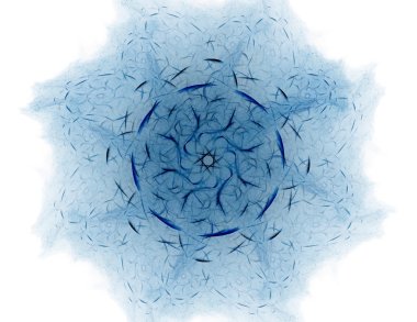 koyu arka plan beyaz bir toz bulutu soyut tasarım