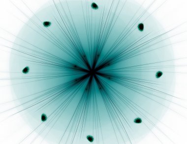 Fraktal tasarım soyut bir bilgisayar oluşturulan. 