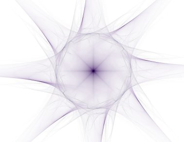 Soyut fraktal desen ve şekiller. Fraktal doku parmak izi.