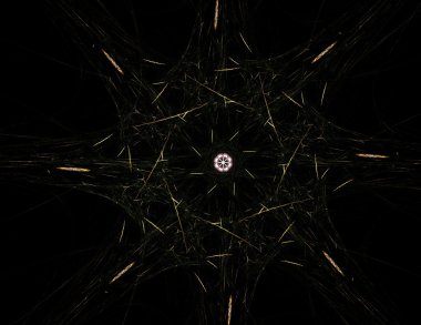 Fraktal tasarım soyut bir bilgisayar oluşturulan. 