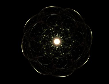 koyu arka plan beyaz bir toz bulutu soyut tasarım