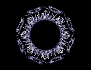 koyu arka plan beyaz bir toz bulutu soyut tasarım