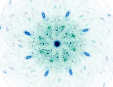 Fraktal tasarım soyut bir bilgisayar oluşturulan. 