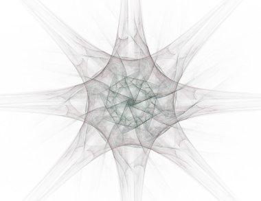 Soyut fraktal desen ve şekiller. Fraktal doku parmak izi.