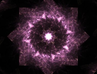 oluşturulan renkli şekiller