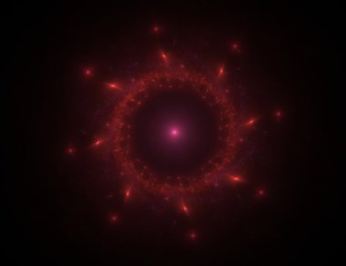 oluşturulan renkli şekiller