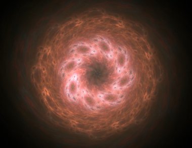 Fraktal tasarım soyut bir bilgisayar oluşturulan.