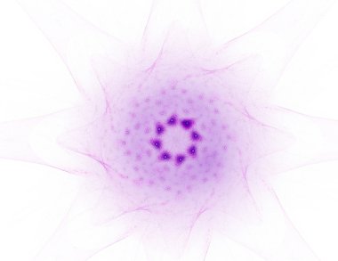 Soyut fraktal desen ve şekiller. Fraktal doku parmak izi.