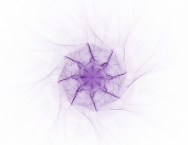 Soyut fraktal desen ve şekiller. Fraktal doku parmak izi.