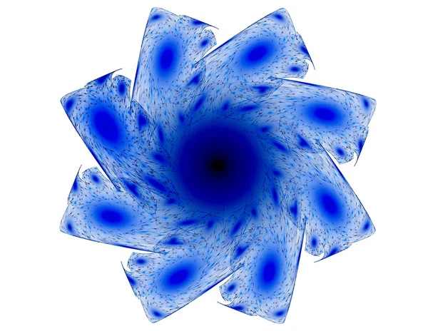 Serie Fractal Burst. Interacción del patrón de estallido radial fractal en el tema de la ciencia, la tecnología y el diseño — Foto de Stock