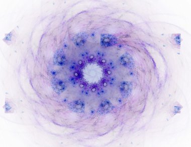 Soyut fraktal enkaz, yaratıcı grafik tasarım için dijital sanat