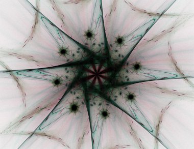 oluşturulan renkli şekiller